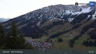 Archiv Foto Webcam Panoramablick von der Bergstation in Oberjoch 07:00