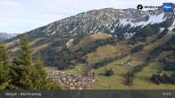 Archiv Foto Webcam Panoramablick von der Bergstation in Oberjoch 14:00