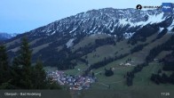 Archiv Foto Webcam Panoramablick von der Bergstation in Oberjoch 16:00