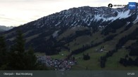 Archiv Foto Webcam Panoramablick von der Bergstation in Oberjoch 06:00