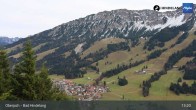 Archiv Foto Webcam Panoramablick von der Bergstation in Oberjoch 12:00