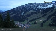 Archiv Foto Webcam Panoramablick von der Bergstation in Oberjoch 16:00