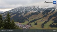 Archiv Foto Webcam Panoramablick von der Bergstation in Oberjoch 07:00