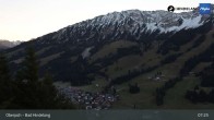 Archiv Foto Webcam Panoramablick von der Bergstation in Oberjoch 06:00