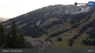 Archiv Foto Webcam Panoramablick von der Bergstation in Oberjoch 07:00