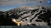 Archived image Webcam Panoramic view of the mountain station Oberjoch 02:00