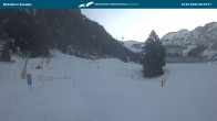 Archiv Foto Webcam Nebelhornbahn Mittelstation 07:00