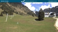 Archiv Foto Webcam Nebelhornbahn Mittelstation 13:00