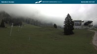 Archiv Foto Webcam Nebelhornbahn Mittelstation 09:00