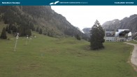 Archiv Foto Webcam Nebelhornbahn Mittelstation 10:00