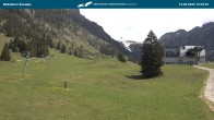 Archiv Foto Webcam Nebelhornbahn Mittelstation 12:00