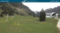 Archiv Foto Webcam Nebelhornbahn Mittelstation 14:00