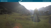 Archived image Webcam Cable car Nebelhorn station Seealpe 07:00