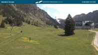 Archived image Webcam Cable car Nebelhorn station Seealpe 11:00
