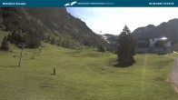 Archiv Foto Webcam Nebelhornbahn Mittelstation 09:00