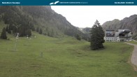 Archiv Foto Webcam Nebelhornbahn Mittelstation 15:00