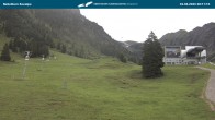 Archiv Foto Webcam Nebelhornbahn Mittelstation 07:00