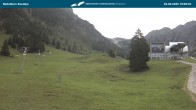 Archiv Foto Webcam Nebelhornbahn Mittelstation 09:00