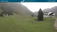 Archiv Foto Webcam Nebelhornbahn Mittelstation 07:00