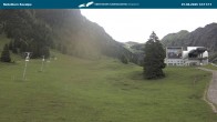 Archiv Foto Webcam Nebelhornbahn Mittelstation 11:00