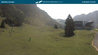 Archiv Foto Webcam Nebelhornbahn Mittelstation 09:00