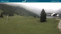 Archiv Foto Webcam Nebelhornbahn Mittelstation 14:00