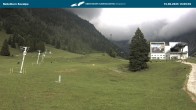 Archiv Foto Webcam Nebelhornbahn Mittelstation 16:00