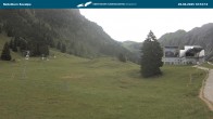 Archiv Foto Webcam Nebelhornbahn Mittelstation 09:00