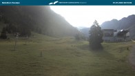 Archiv Foto Webcam Nebelhornbahn Mittelstation 07:00