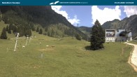 Archiv Foto Webcam Nebelhornbahn Mittelstation 13:00