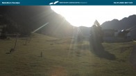 Archiv Foto Webcam Nebelhornbahn Mittelstation 07:00