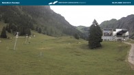 Archiv Foto Webcam Nebelhornbahn Mittelstation 13:00