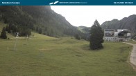 Archiv Foto Webcam Nebelhornbahn Mittelstation 09:00
