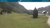 Archiv Foto Webcam Nebelhornbahn Mittelstation 07:00