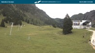 Archiv Foto Webcam Nebelhornbahn Mittelstation 13:00