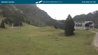 Archiv Foto Webcam Nebelhornbahn Mittelstation 09:00