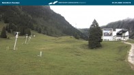Archiv Foto Webcam Nebelhornbahn Mittelstation 13:00