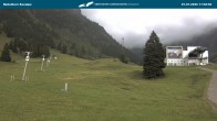 Archived image Webcam Cable car Nebelhorn station Seealpe 17:00