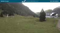 Archiv Foto Webcam Nebelhornbahn Mittelstation 07:00