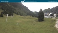 Archiv Foto Webcam Nebelhornbahn Mittelstation 13:00