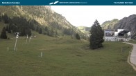 Archiv Foto Webcam Nebelhornbahn Mittelstation 15:00