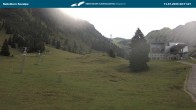 Archiv Foto Webcam Nebelhornbahn Mittelstation 07:00