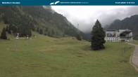 Archiv Foto Webcam Nebelhornbahn Mittelstation 17:00