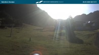 Archiv Foto Webcam Nebelhornbahn Mittelstation 07:00