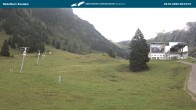 Archiv Foto Webcam Nebelhornbahn Mittelstation 07:00