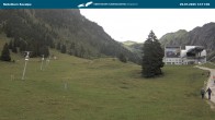 Archiv Foto Webcam Nebelhornbahn Mittelstation 13:00