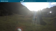 Archiv Foto Webcam Nebelhornbahn Mittelstation 07:00