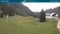 Archiv Foto Webcam Nebelhornbahn Mittelstation 15:00