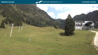 Archived image Webcam Cable car Nebelhorn station Seealpe 13:00