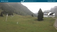 Archiv Foto Webcam Nebelhornbahn Mittelstation 17:00